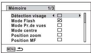 PENTAX W90 - Appuyez sur le bouton de navigation () - 1