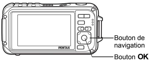 PENTAX W90 - Sélection du mode centre - 1