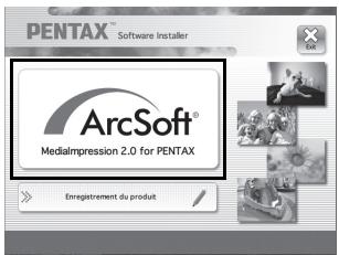 PENTAX W90 - Cliquez sur [exit] dans l'écran d'installation. - 1