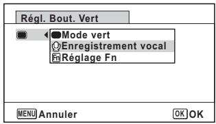 PENTAX W90 - Réglage de l'enregistrement vocal - 2