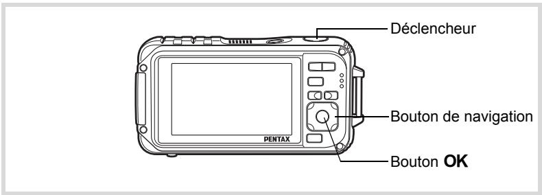 PENTAX W90 - Utilisation de la fonction grand-angle numérique (mode grand-angle numérique) - 2