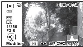 100-0038 1/250 F3.5 MOD Modifier 14M ★★ AWB ISO 200