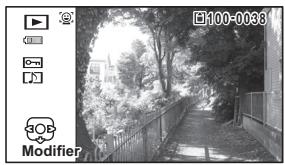 PENTAX WG10 - Affichage en mode ▶ - 2