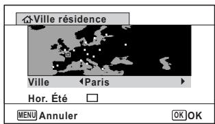 Ville résidence Ville Paris Hor. Été MENU Annuler OK OK