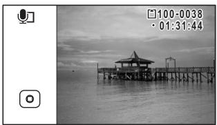 PENTAX WG10 - Enregistrement d'un mémo vocal - 2