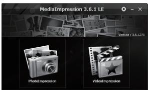 MediaImpression 3.6.1 LE Version: 3.6.1273 Photoimpression Videoimpression