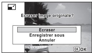 Ecraser image originale? Ecraser Enregistrer sous Annuler OK OK