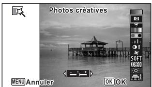 Photos créatives MENU Annuler OK OK