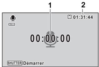 1 2 01:31:44 00:00:00 SHUTTER Démarrer