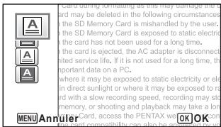 PENTAX WG10 - Prises de photos de texte (Mode texte) - 2