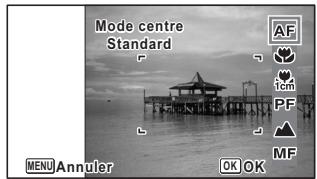 PENTAX WG10 - Appuyez sur le bouton de navigation (▶) en mode 📷. - 1