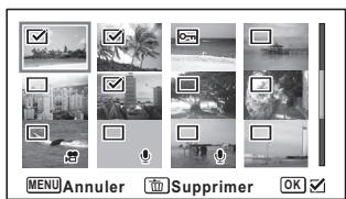 MENU Annuler Supprimer OK