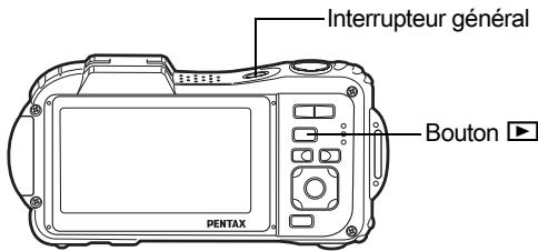 Interrupteur général Bouton PENTAX