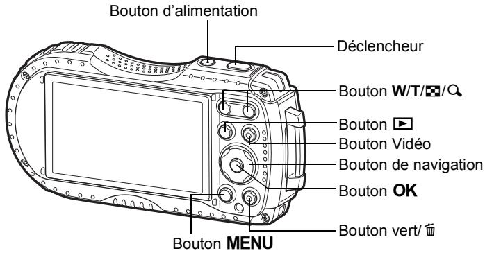 PENTAX OPTIO WG3-GPS - Vérification du contenu de l'emballage - 9