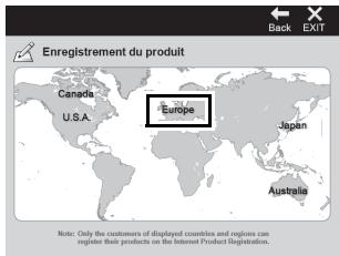 PENTAX OPTIO WG3-GPS - Enregistrement du produit sur Internet - 1