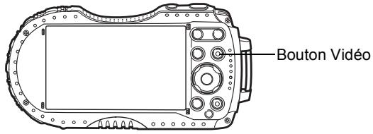 PENTAX OPTIO WG3-GPS - Enregistrement rapide d'une vidéo à l'aide du bouton Vidéo - 1