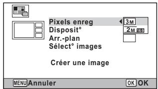 PENTAX OPTIO WG3-GPS - Sélection du nombre de pixels enregistrés - 1