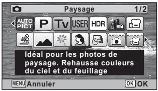 PENTAX OPTIO WG-4 - Réglage du mode scène - 2