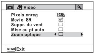 PENTAX OPTIO WG-4 - ☑ (Oui)/□ (Arrêt). - 1