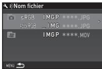 PENTAX KS2 - Nom fichier - 1
