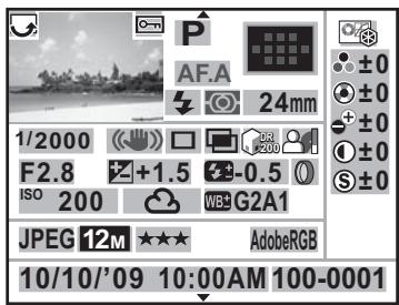 PENTAX KX - - Affichages infos détaillées - 1