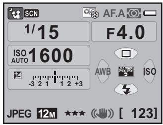 PENTAX KX - Appuyez sur le bouton INFO. - 1