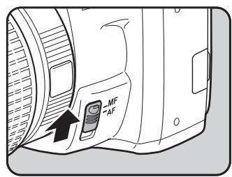 PENTAX KX - Utilisation du témoin de mise au point - 1