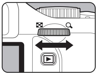 PENTAX KX - Tournez la molette pour changer la vitesse d'obturation. - 1
