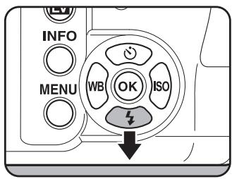 PENTAX KX - Appuyez sur le bouton de navigation (▼) en mode d'enregistrement. - 1