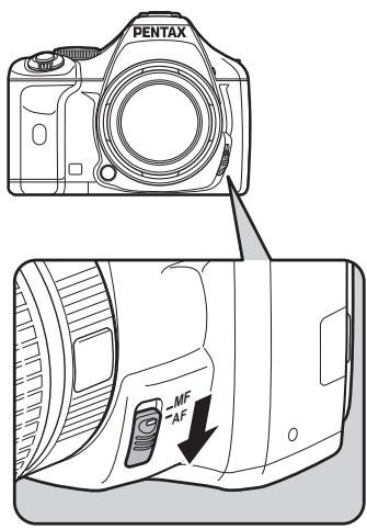 PENTAX KX - Utilisation de l'autofocus - 1