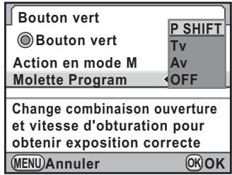 PENTAX KX - Molette Program - 1