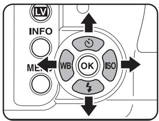 PENTAX KX - Paramètres de réglage des touches directes - 1