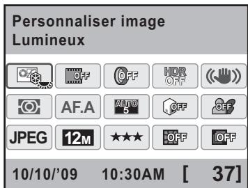 PENTAX KX - - Écran de contrôle - 1