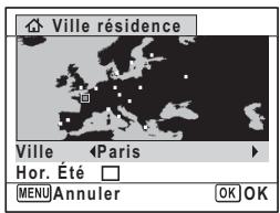 Ville résidence Ville Hor. Été □ MENU Annuler OK OK