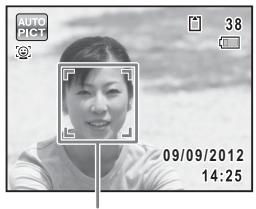 PENTAX X5 - Confirmez le sujet et les paramètres de la prise de vue sur l'écran. - 2