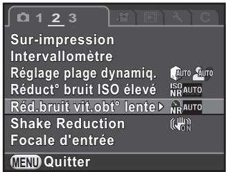 PENTAX K-01 - Appuyez sur le bouton de navigation (▶). - 1
