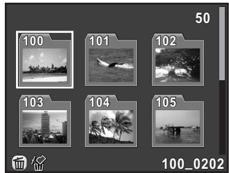 PENTAX K-01 - Affichage d'images multiples - 3