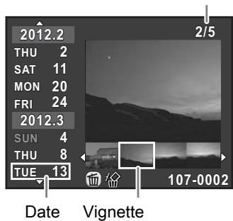 PENTAX K-01 - Affichage bande film&amp;calendrier - 1