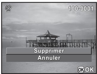 PENTAX K-01 - Suppression d'une seule image - 3