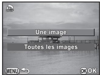 PENTAX K-01 - Paramétrage des réglages DPOF - 2