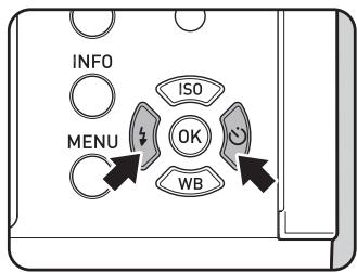 PENTAX K-01 - Appuyez sur le bouton de navigation (◀▶). - 1