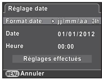 PENTAX K-01 - Placez l'interrupteur principal sur [ON]. - 3