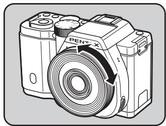 PENTAX K-01 - Réglage manuel de la mise au point (Mise au point manuelle) - 1