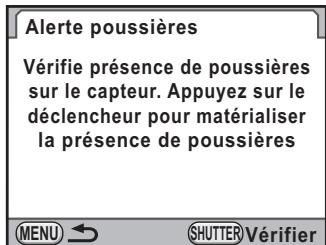 PENTAX K-5 - Faites apparaitre une surface blanche ou un autre sujet brillant sans détaill dans le viseur et enforcez le déclencheur à fond. - 1