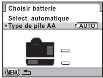 PENTAX K-5 - Sélectionner une batterie - 3