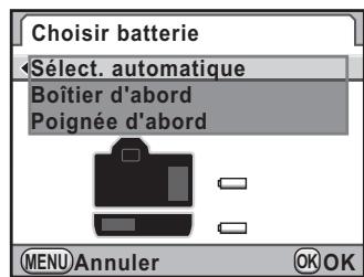 PENTAX K-5 - Sélectionner une batterie - 2