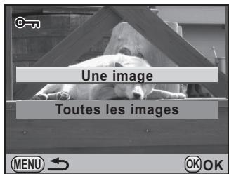 PENTAX K-5 - Protection d'une seule image - 1