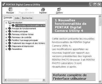 PENTAX K-5 - Cliquez sur le bouton ② de la barre d'outils. - 1