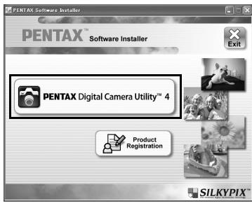 PENTAX K-5 - Cliquez sur [PENTAX Digital Camera Utility 4]. - 1