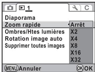 PENTAX K-5 - Réglage du mode d'affichage de la lecture - 1